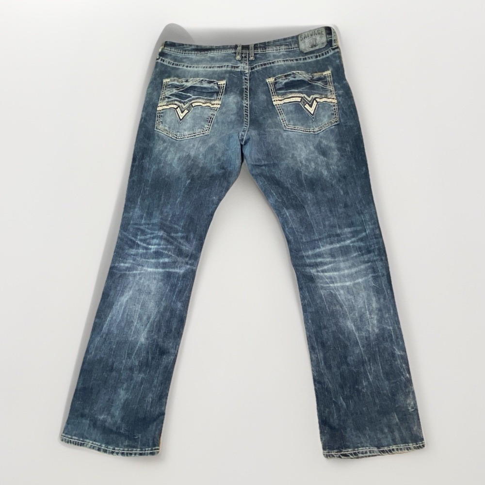 Salvage Supply Co Mayhem Straight Men's "40 R" Act. 41x31.5 Whiskered